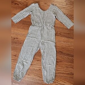 Stylish Black and White Kids One Piece